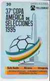 00741 TB 06/95 (CHEIO) 37a. Copa America de Selecciones 1995 - Copa América julho 1995 CAM B1 L2-04-06/95 ABN 20