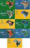 01890 BT 2000 SÉRIE: Brasil 500 5.000x (9 cts) COM CARIMBO